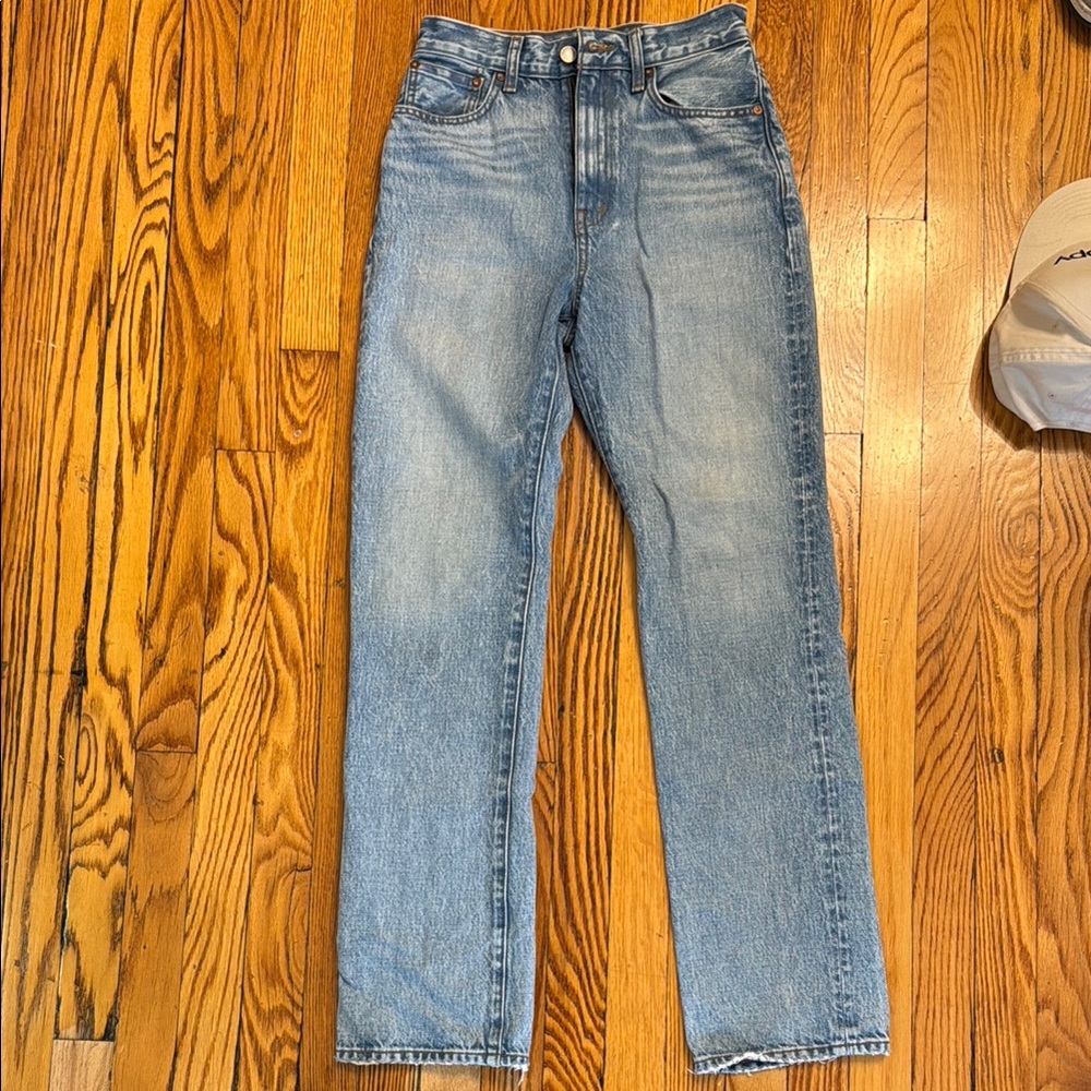 Madewell Light Blue Straight Leg Jeans